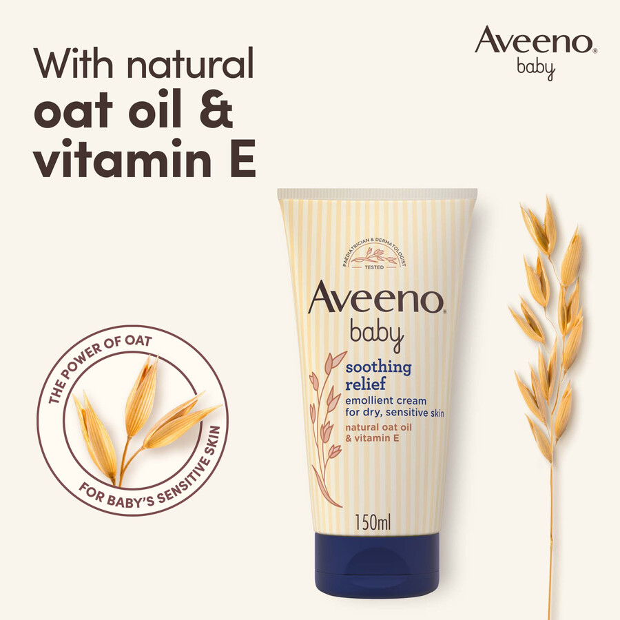 wohltuende emollinet creme für trockene haut aveeno baby