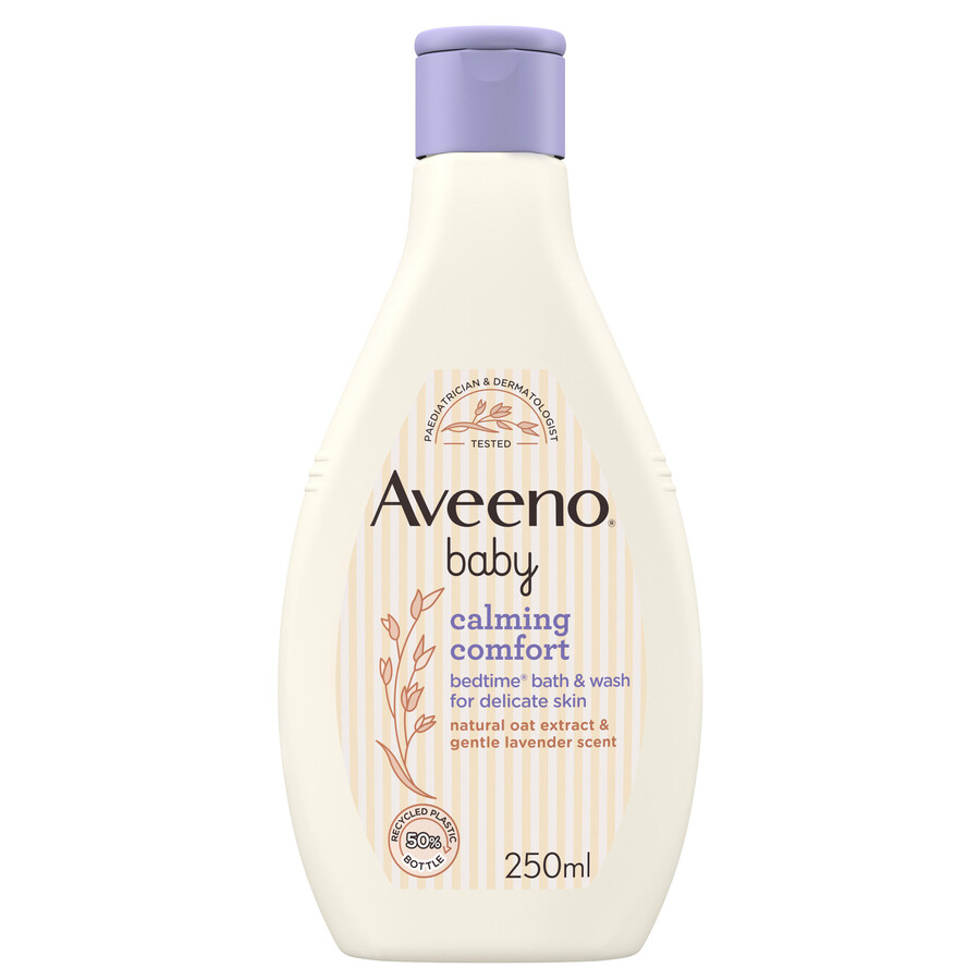 aveeno baby beruhigendes bade- und waschprogramm für die schlafenszeit aveeno