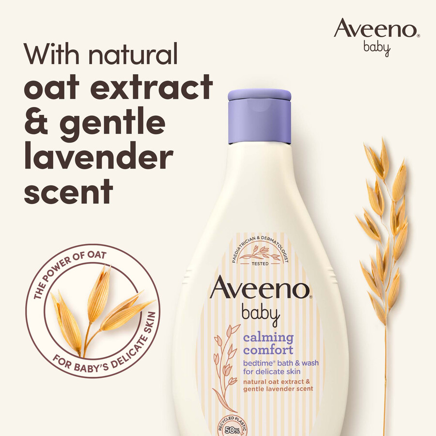 aveeno baby beruhigendes bade- und waschprogramm für die schlafenszeit aveeno