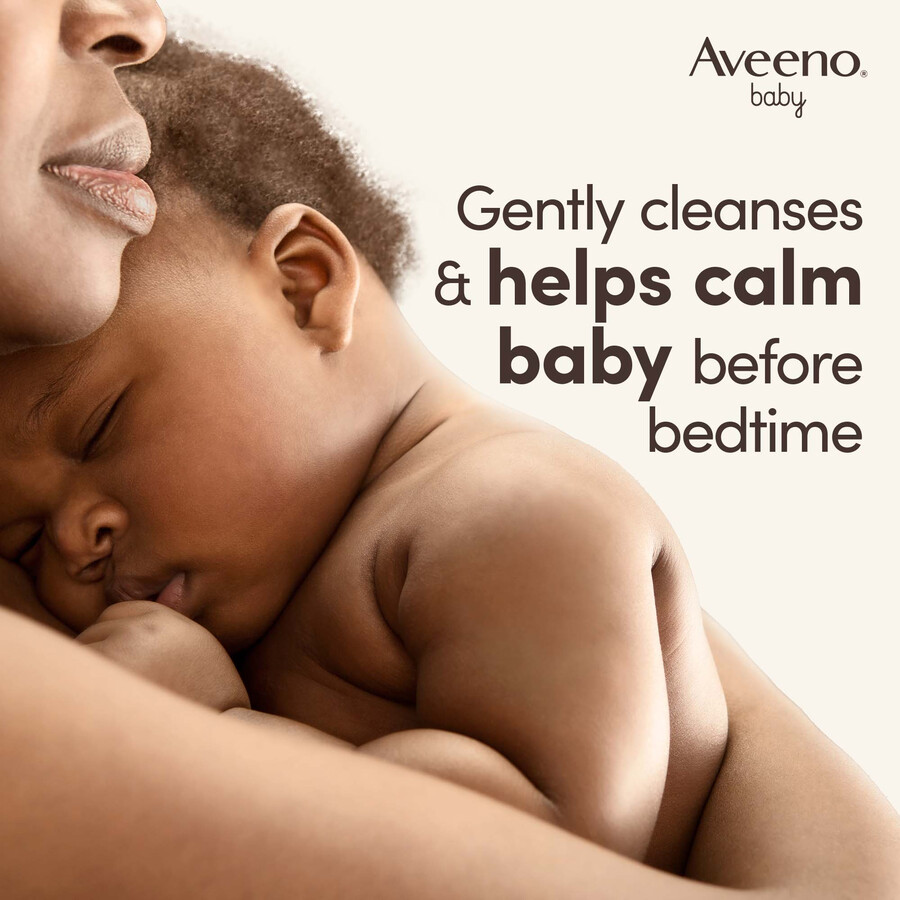 aveeno baby beruhigendes komfort-bade- und waschgel für die schlafenszeit 400 ml aveeno