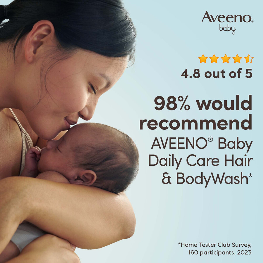 tägliche pflege baby-haar- und körperwaschgel für trockene haut aveeno baby