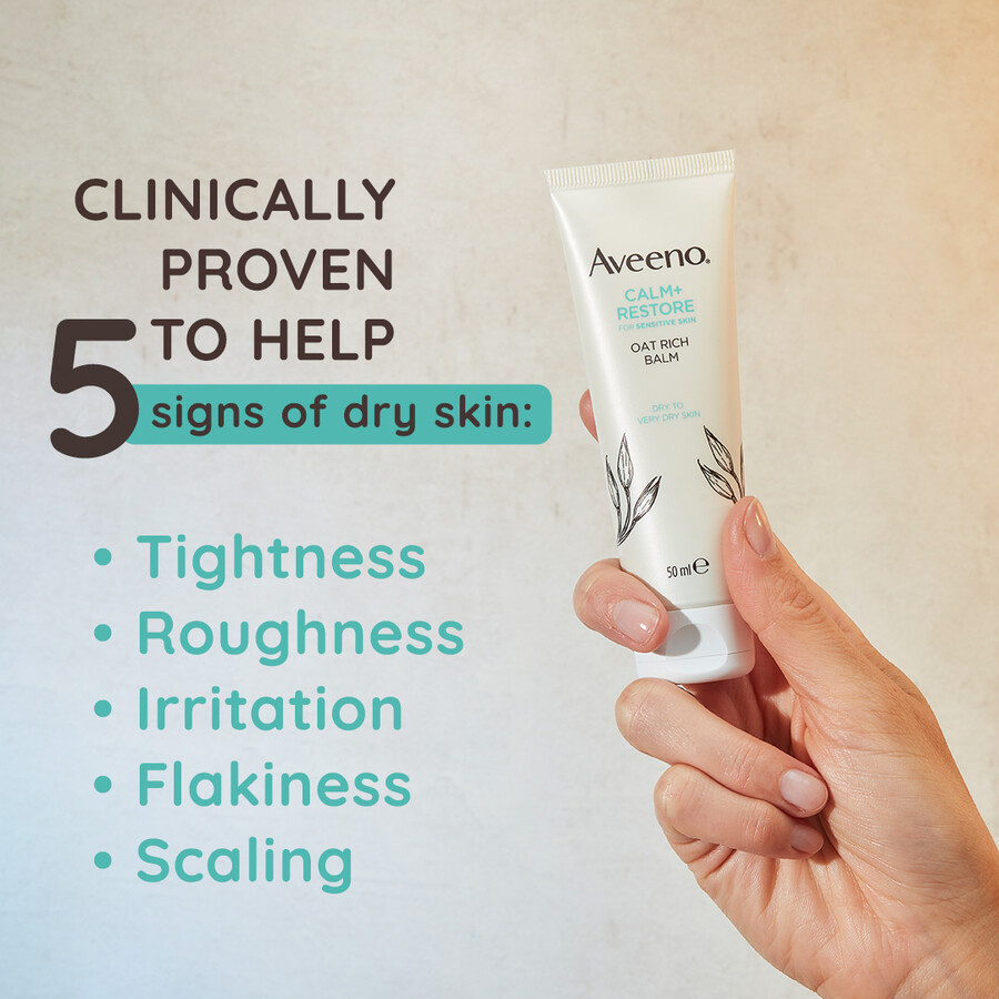 aveeno face calm restore haferreicher balsam aveeno