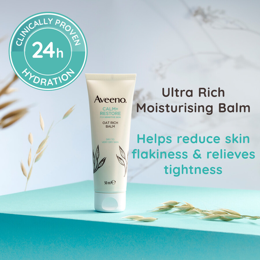 aveeno face calm restore haferreicher balsam aveeno