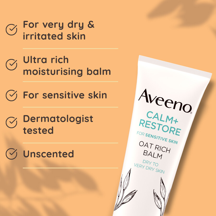 aveeno face calm restore haferreicher balsam aveeno