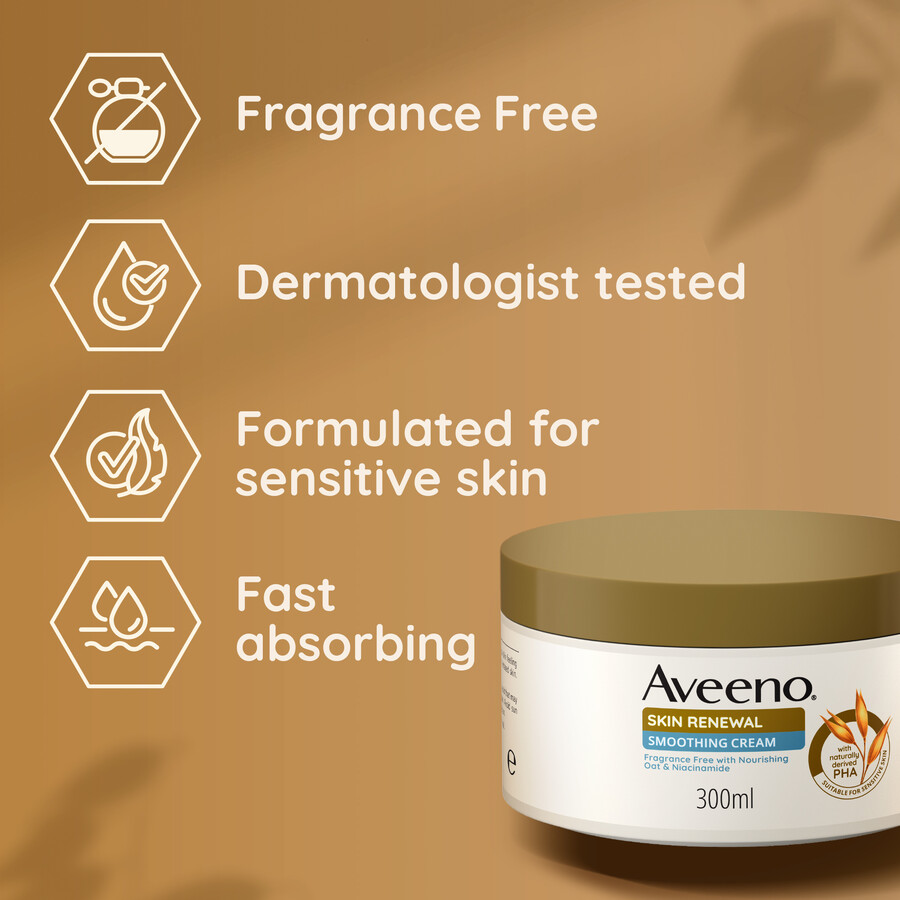 aveeno hauterneuerungs-glättungscreme aveeno