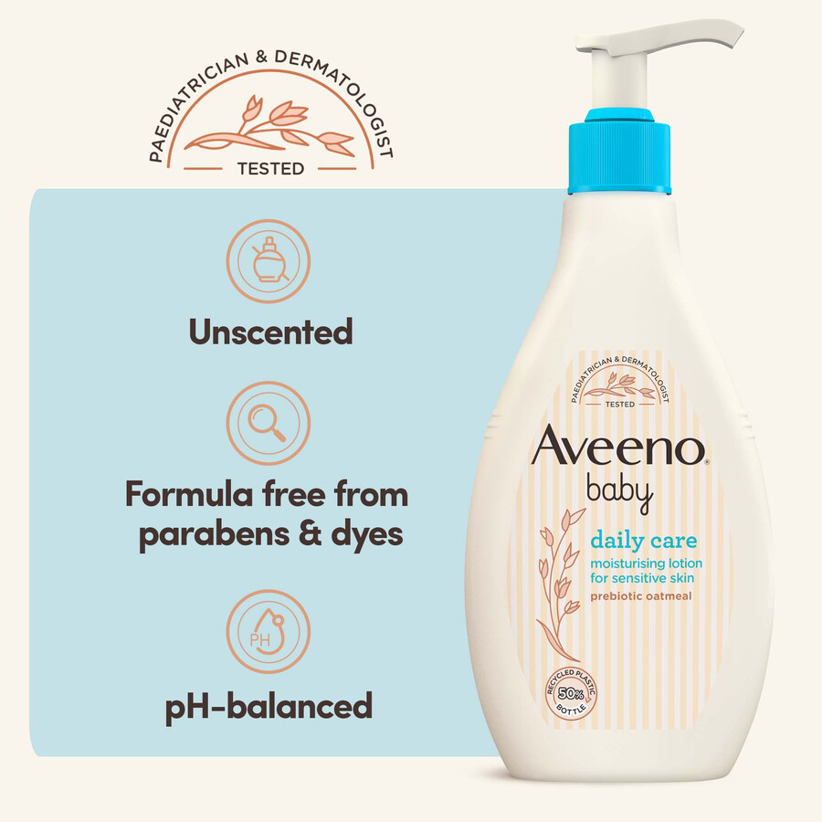 aveeno baby tagespflege feuchtigkeitslotion 250 ml aveeno