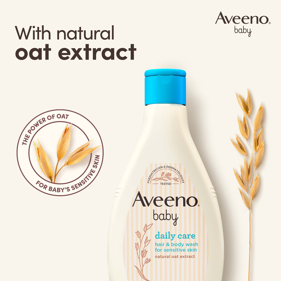 aveeno baby daily care haar- und körperwaschgel 250 ml aveeno