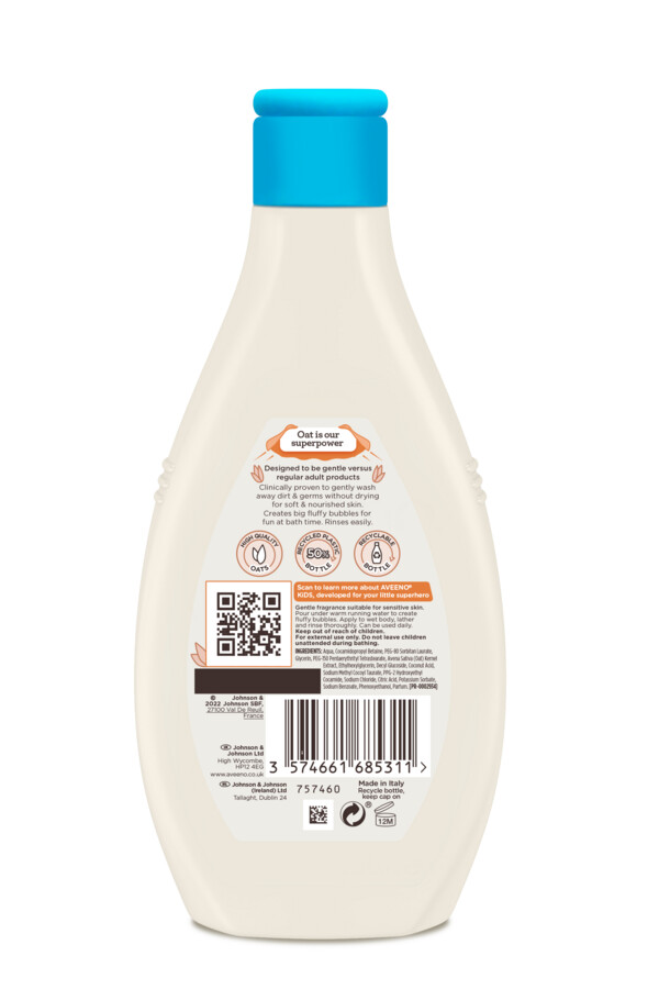 aveeno kinder-schaumbad duschgel 250 ml aveeno