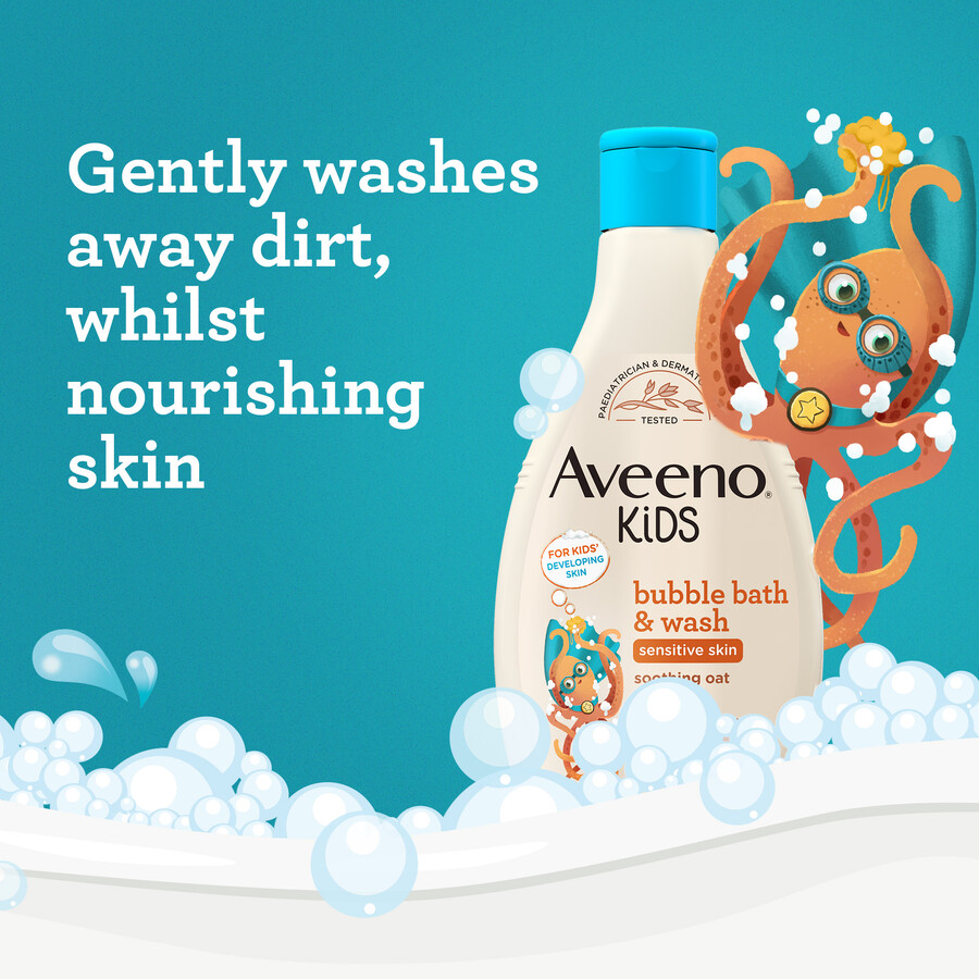 aveeno kinder-schaumbad duschgel 250 ml aveeno