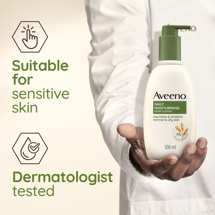 tägliche feuchtigkeitslotion für die hautpflege aveeno