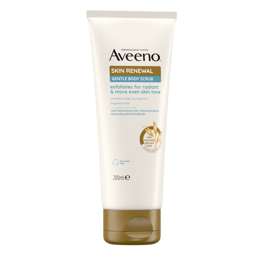 aveeno sanftes körperpeeling zur hauterneuerung aveeno