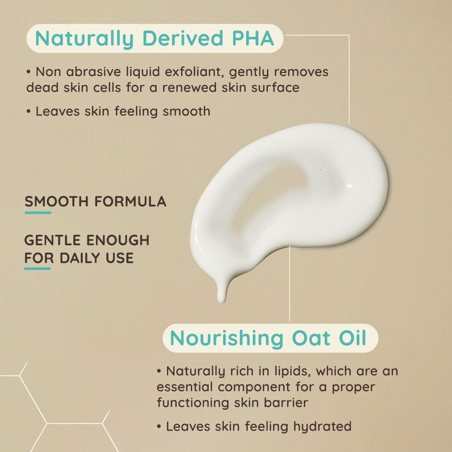 calmrestore sanftes pha-peeling-reinigungsgel aveeno