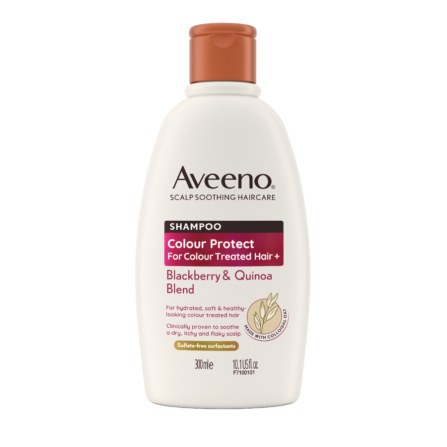 aveeno colour protect blackberry quinoa blend shampoo aveeno