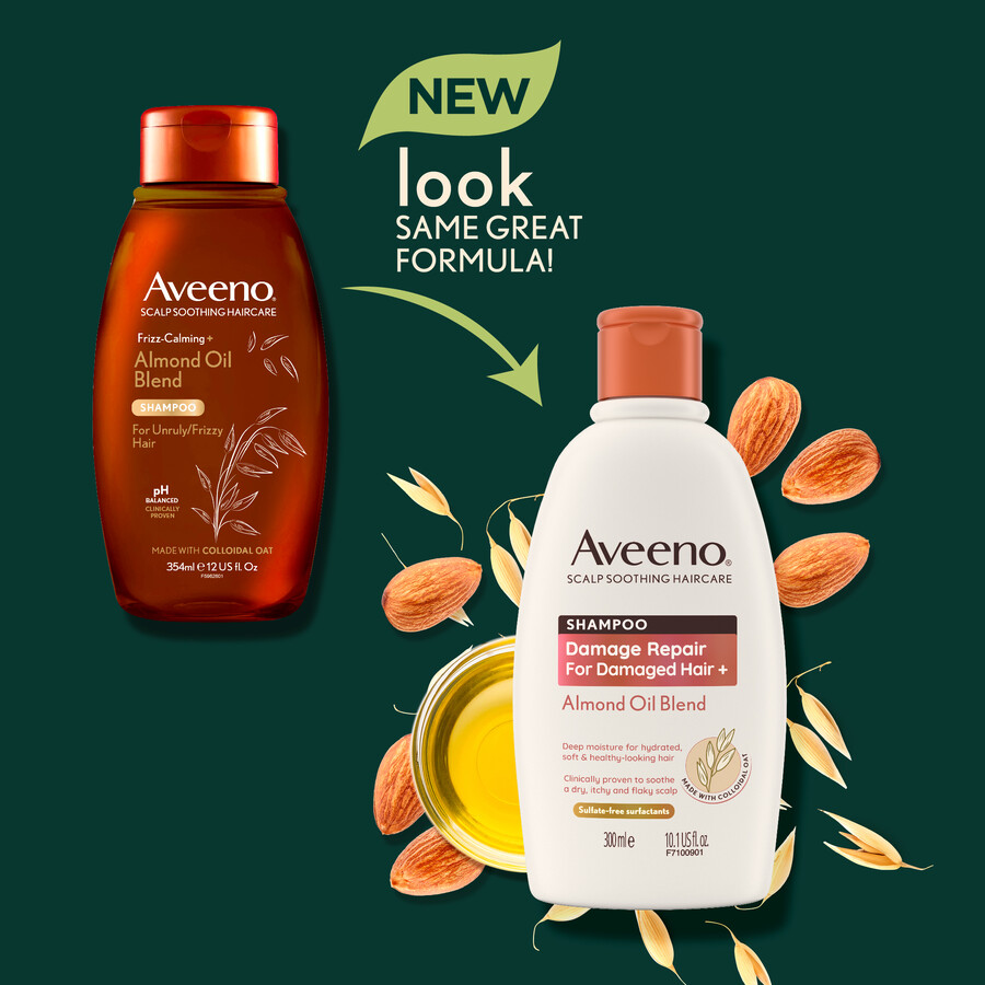 aveeno damage repair mandelÖl-shampoo aveeno