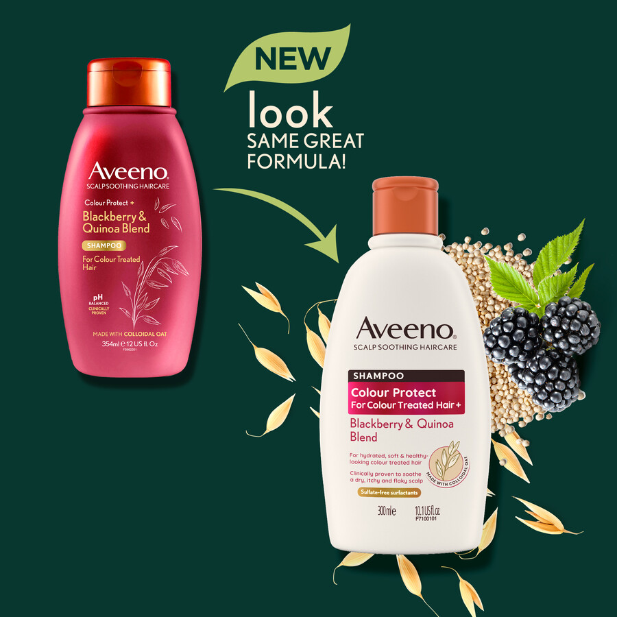 colour protect brombere quinoa blend conditioner aveeno